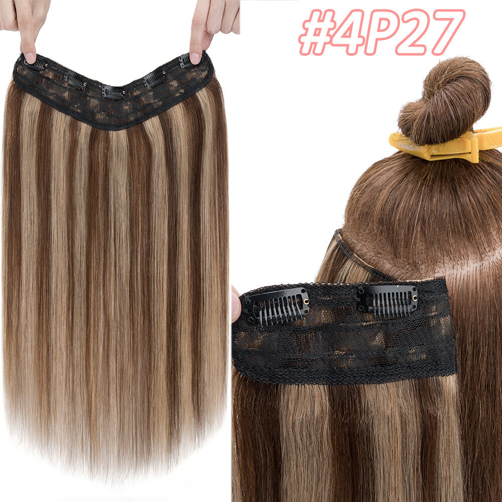 Women Clip-In Remy Human Hair Extensions Full Head Straight Ombre - Multiple Colors & Lengths