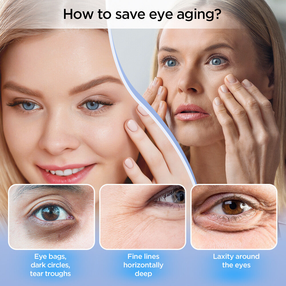 Hyaluronic Acid Microneedle Eye Patches for Wrinkle & Dark Circle Removal - Moisturizing & Anti-Aging