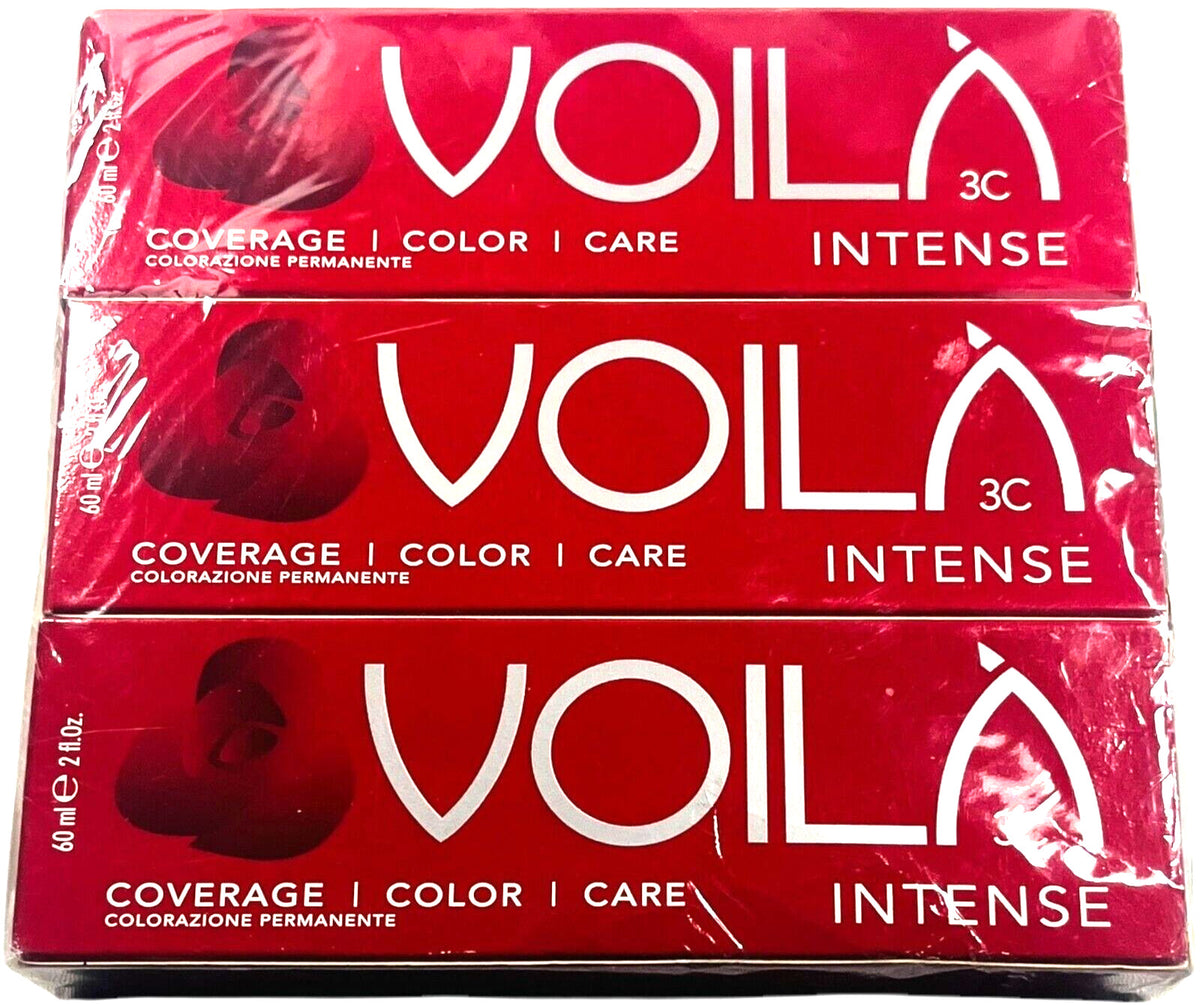 Voila 3C Red Corrector 60ml - 3 Pack