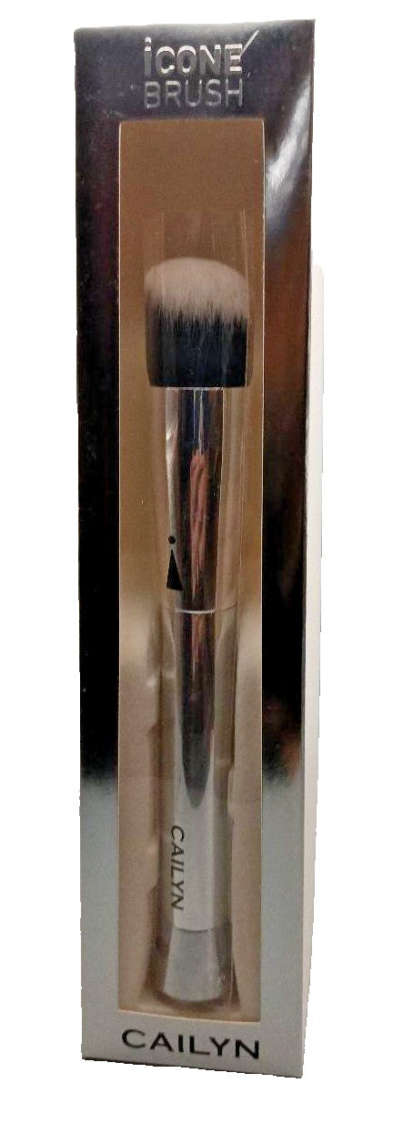Rounded Slant Makeup Brush - Professional Dense Synthetic Face Brush