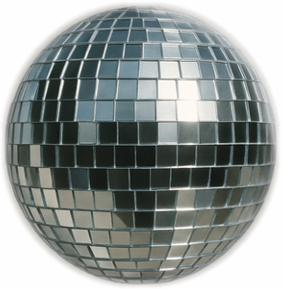 Disco Ball Compact Mirror - Shimmering 2.25 Inch Round Accessory