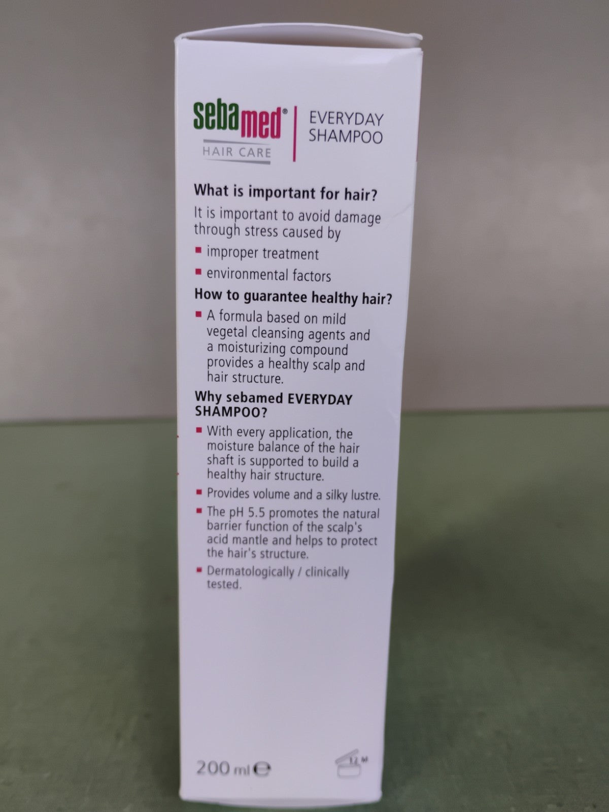 Gentle Daily Hair Shampoo for Healthy Scalp & Hair 200ml - pH 5.5