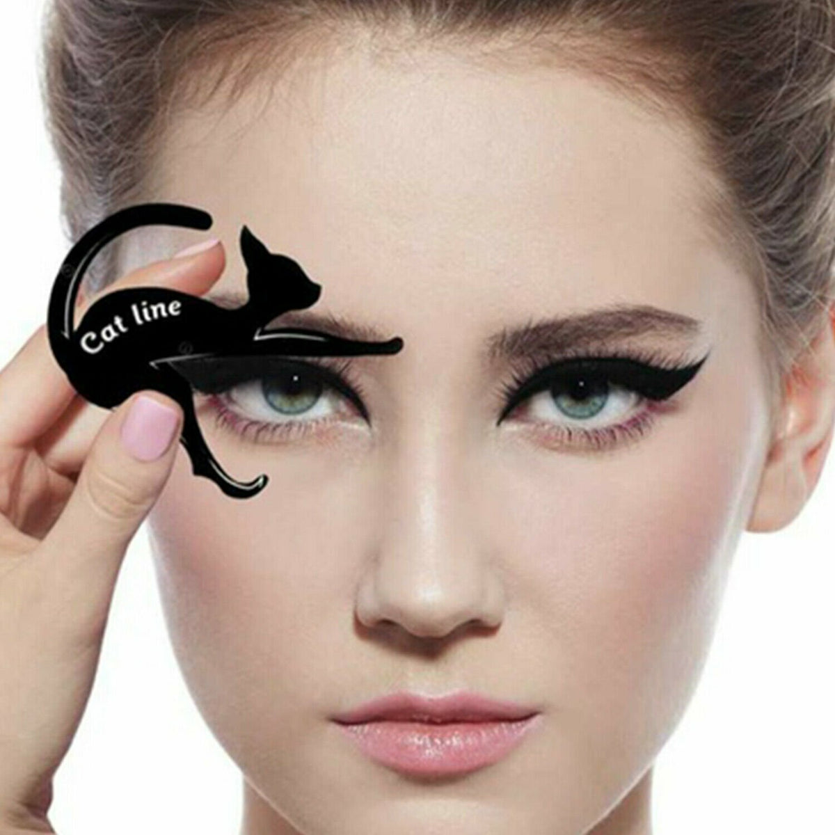 Cat Eyeliner & Eyeshadow Stencil Set with Multiple Effects - 2/4/6 Pack