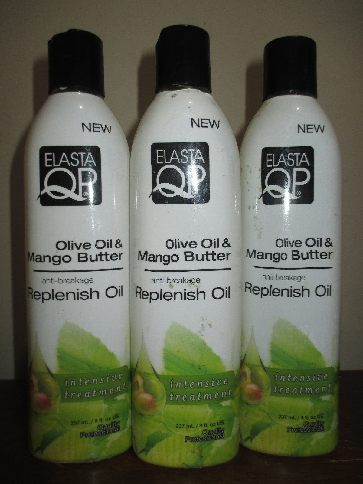 3-Pack Olive Oil & Mango Butter Anti-Breakage Hair Oil 8 oz - Replenish & Nourish