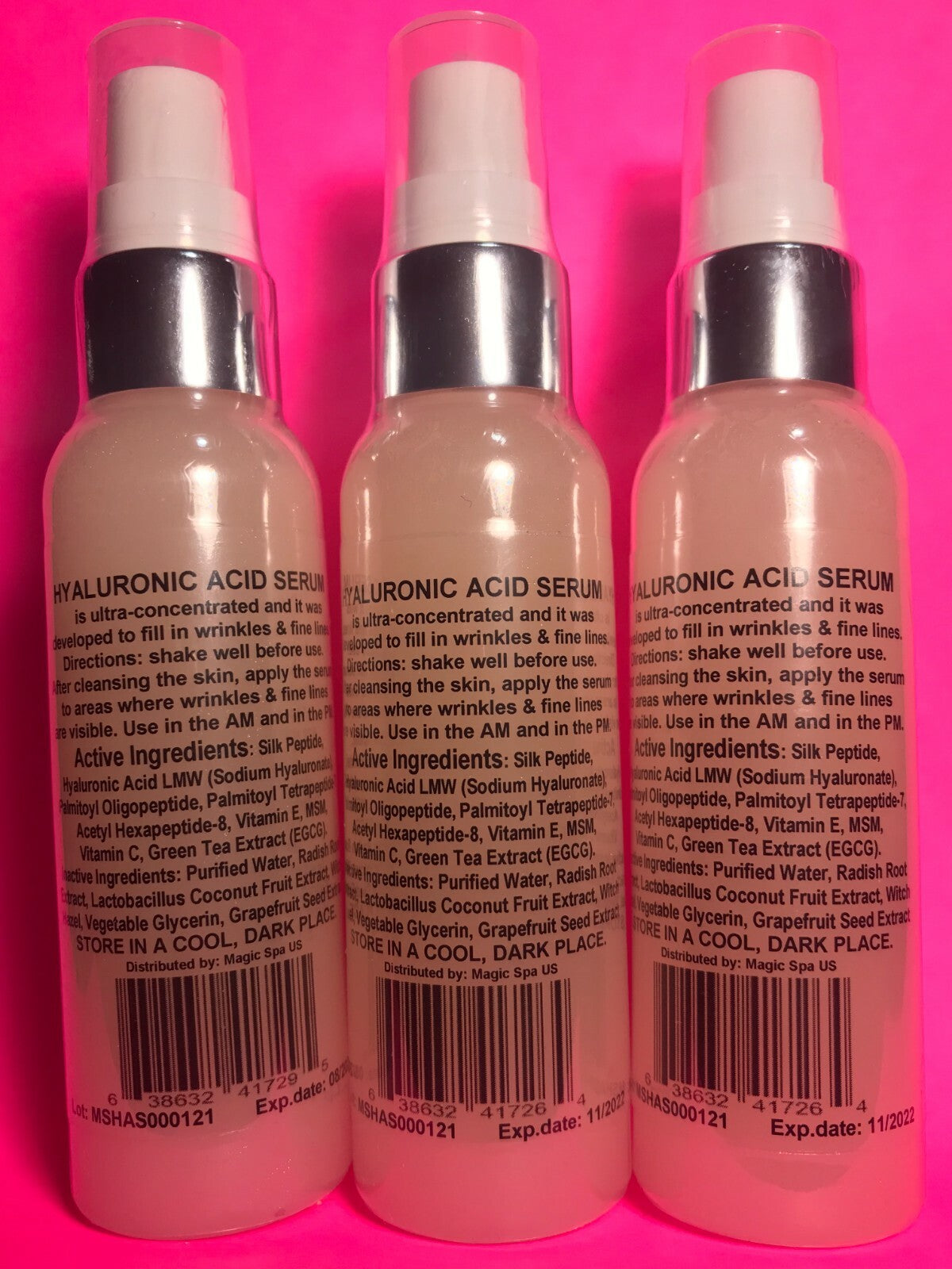 Hyaluronic Acid Serum with Peptide Complex - Anti-Wrinkle