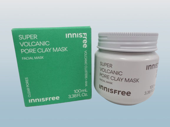 Innisfree Super Volcanic Pore Clay Mask 3.38 oz - 2 Pack