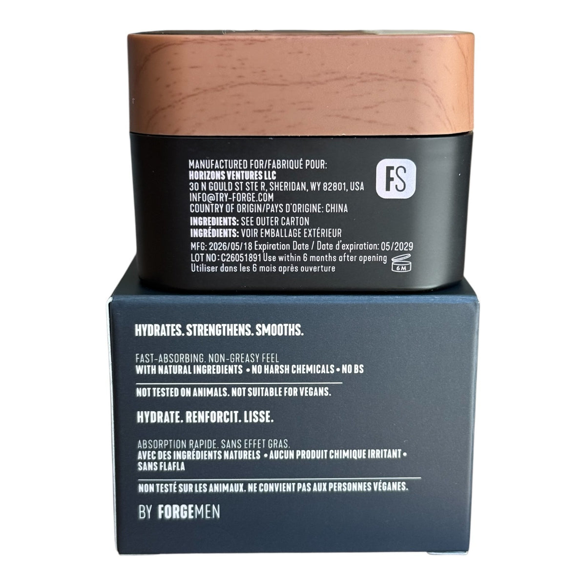 Men's Beef Tallow Face Balm 2x50g