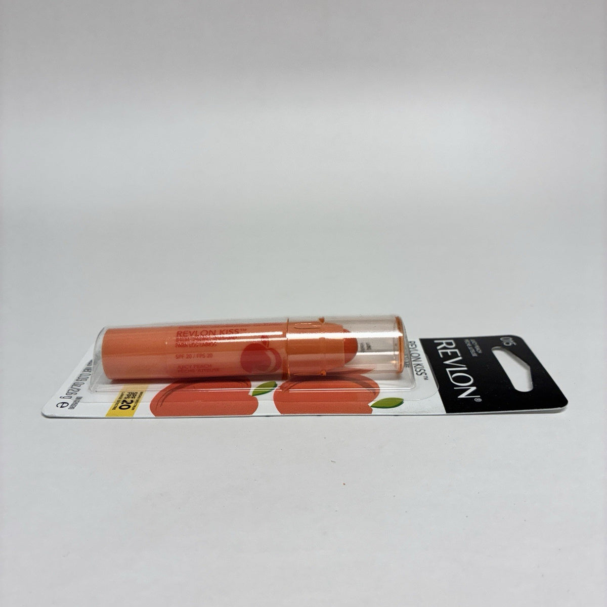 Revlon Kiss Lip Balm Juicy Peach SPF 20 Hydrating Lip Treatment 0.09oz