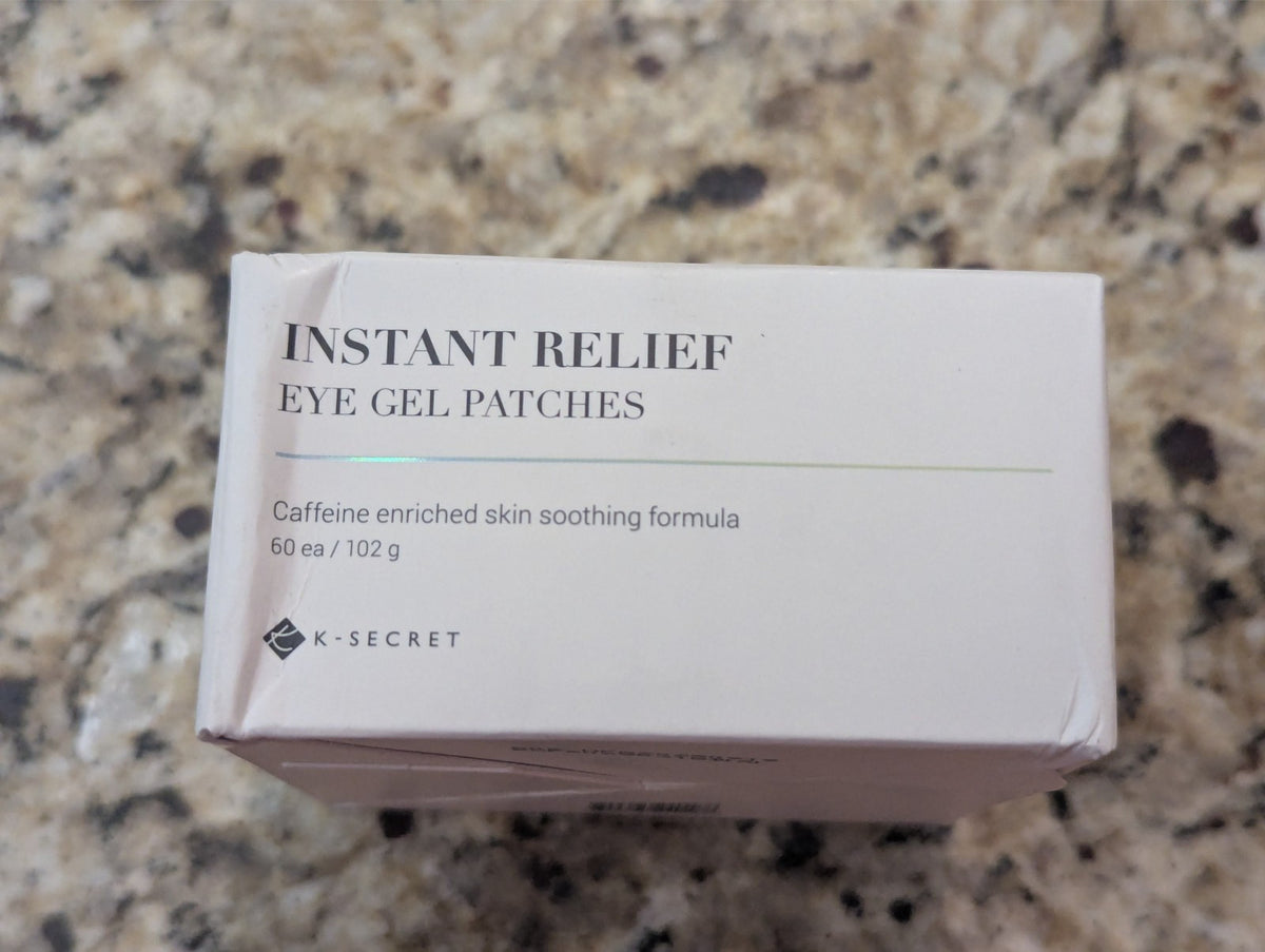 Caffeine Eye Gel Patches for Instant Relief - 60 Count, Eye Care