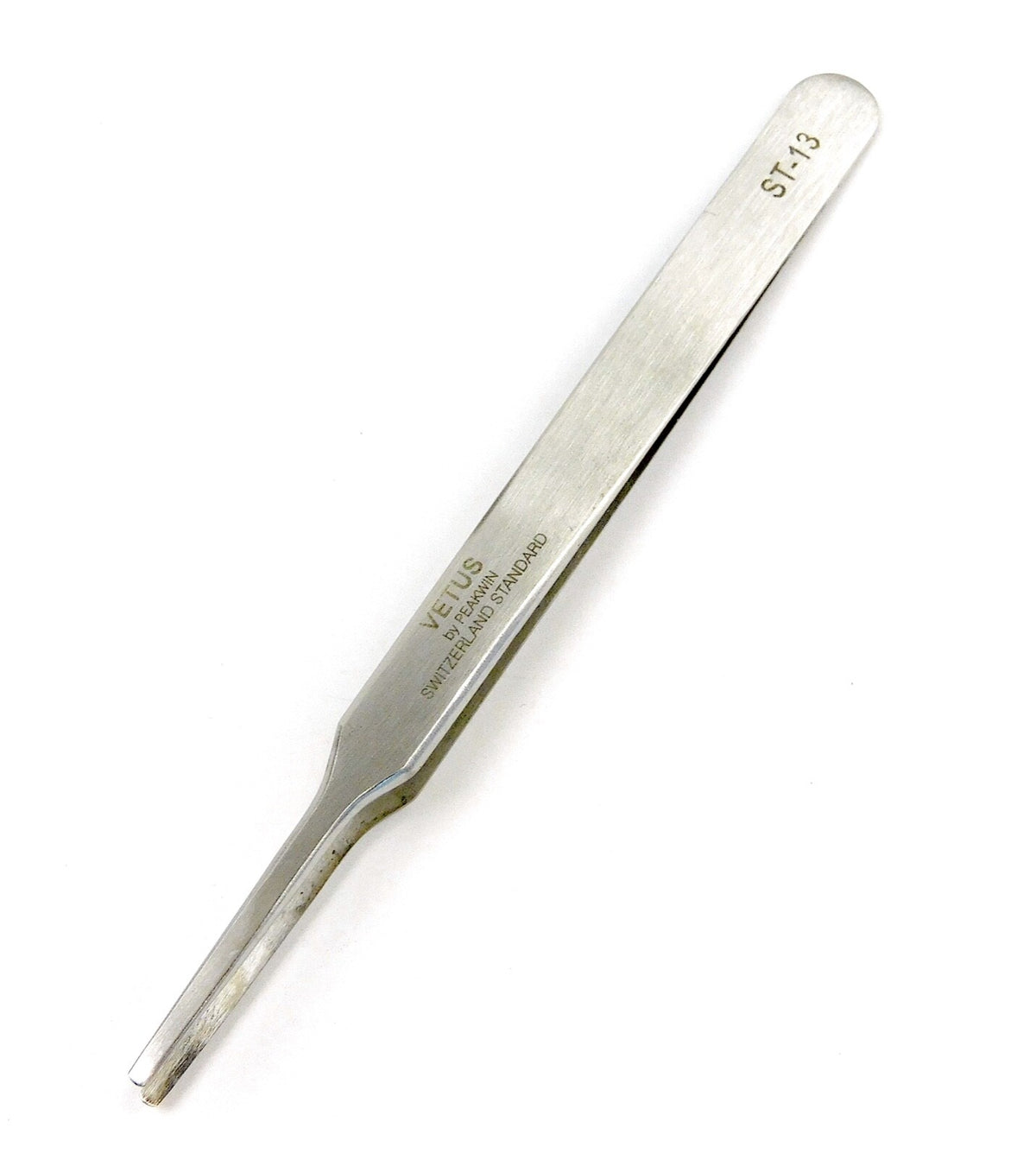 Eyelash & Eyebrow Extension Tweezers Fine Straight Tip Tool - Precision ST-13