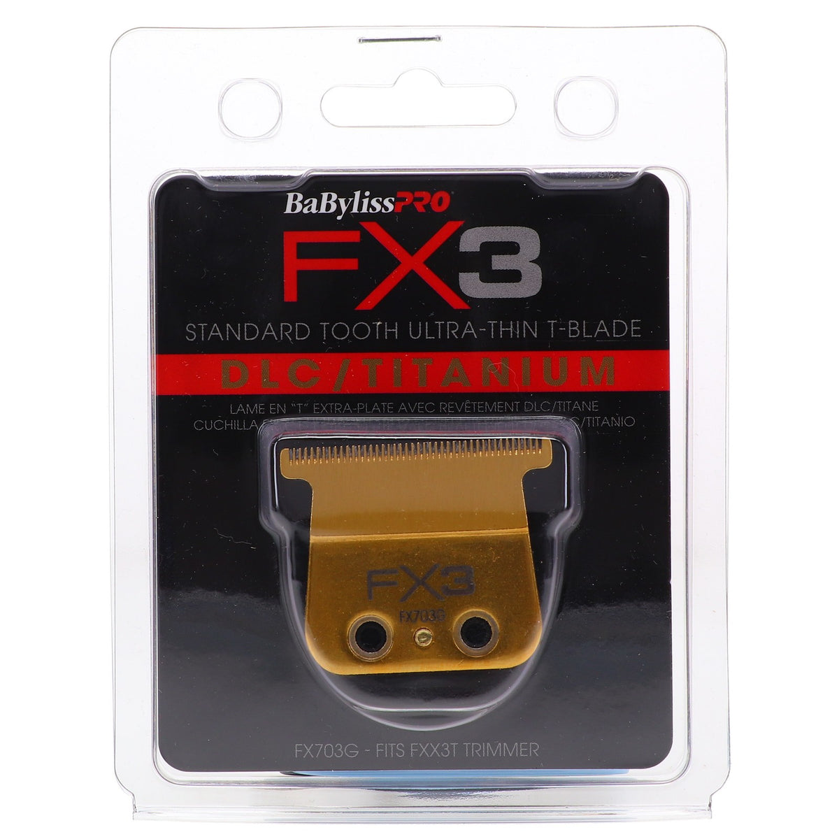 BaBylissPRO Replacement DLC Titanium Ultra-Thin T-Blade for FX3 Clipper