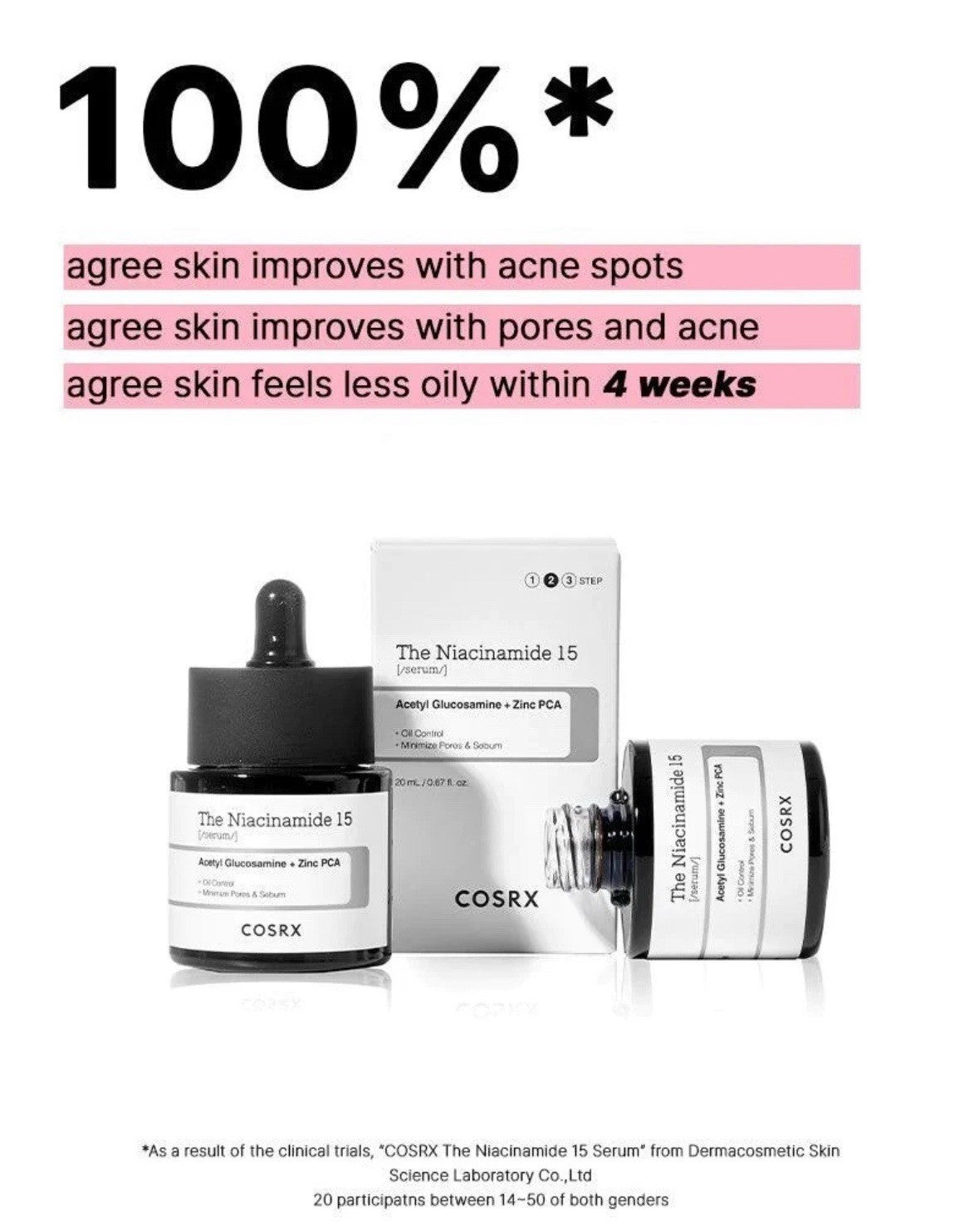 Niacinamide 15 Serum for Brightening & Acne Control - 20ml Facial Care