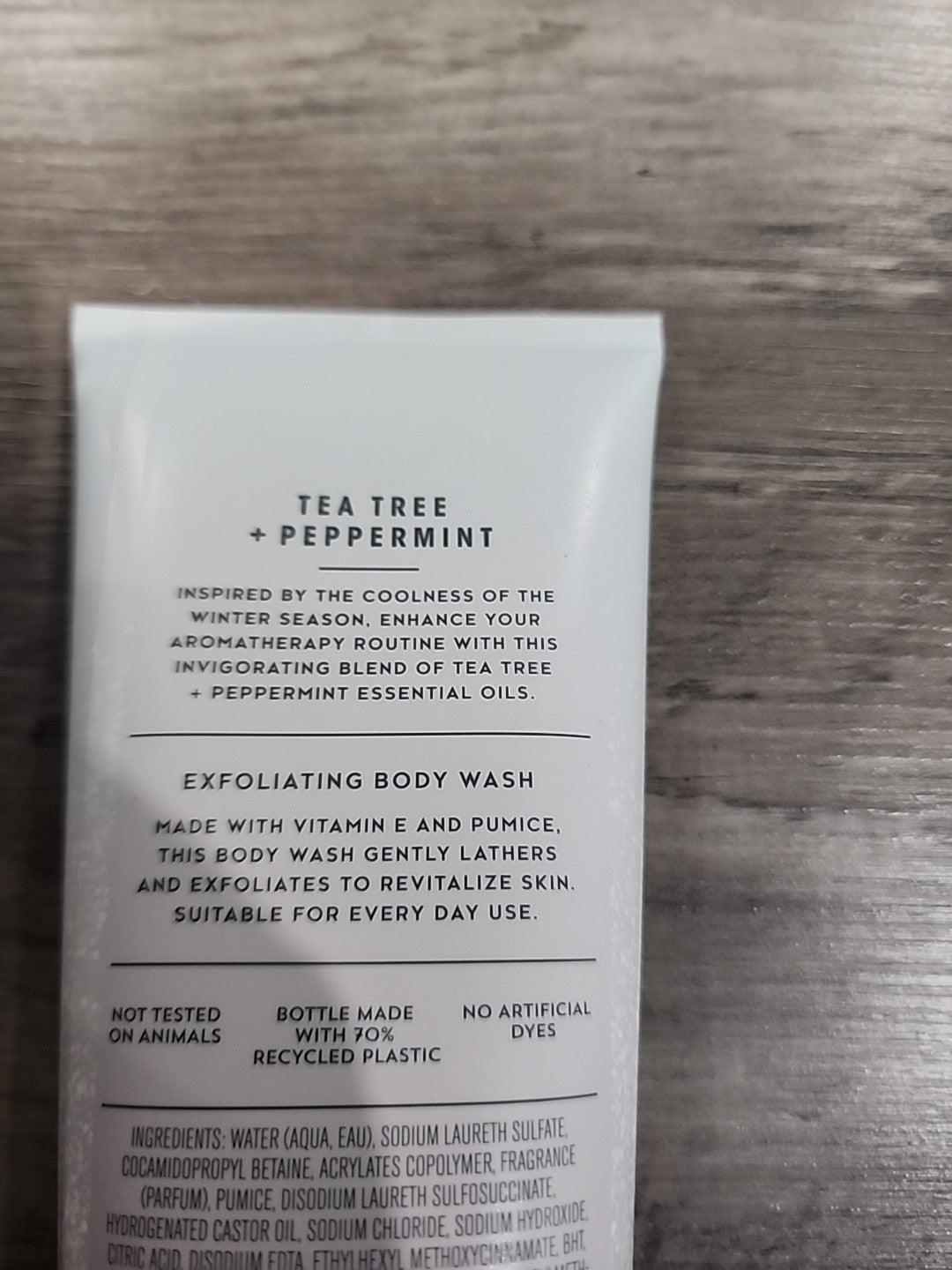 Tea Tree & Peppermint Body Wash - 8oz