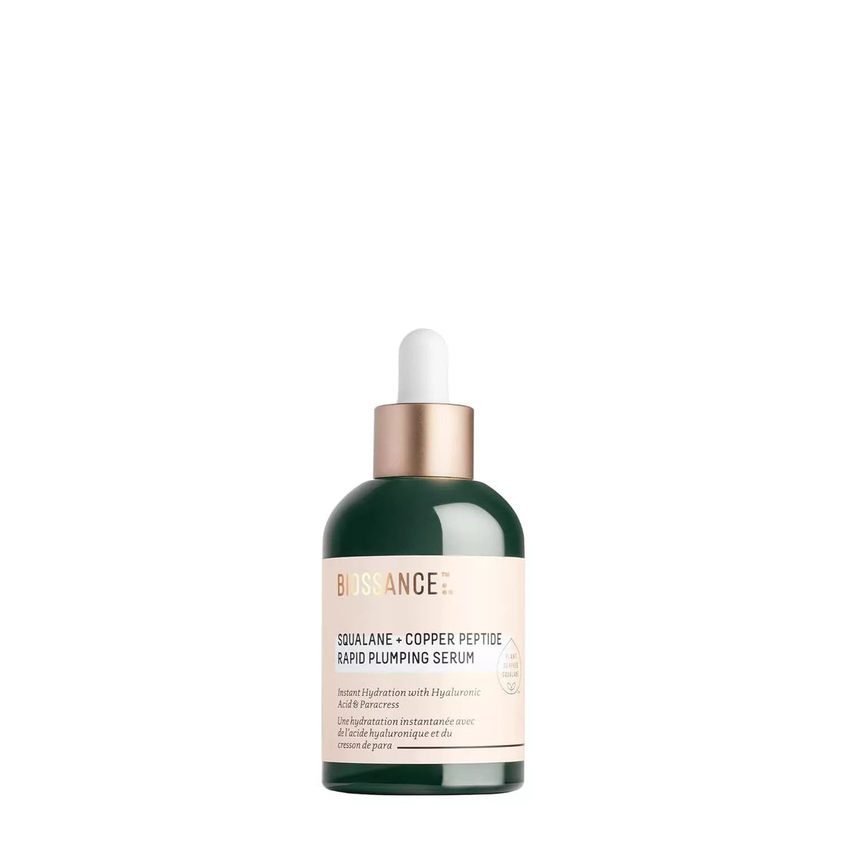 Hydrating Face Serum with Copper Peptides - 1.69 oz, Vegan & Cruelty-Free
