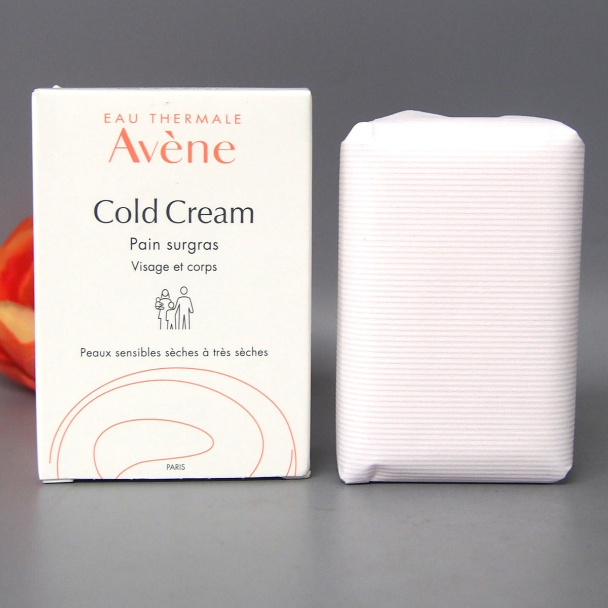 Avene Cold Cream Ultra Rich Soap-Free Cleansing Bar 2 Pack, 100g