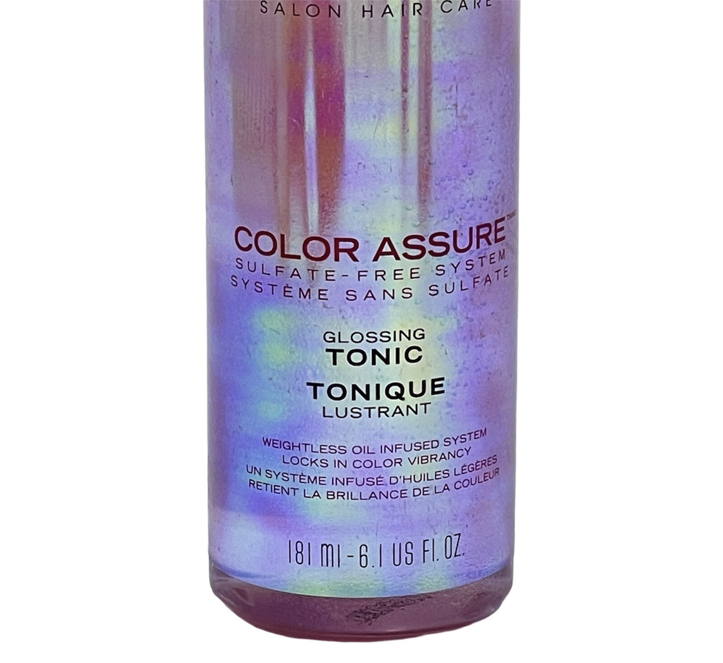 Nexxus Color Assure Shine Enhance Glossing Tonic 6.1 oz - 2 Pack for Color Treated Hair