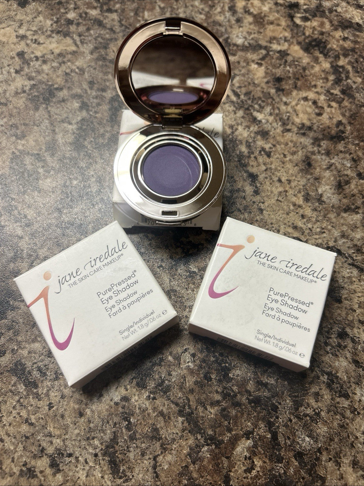 Mineral Eyeshadow - Iris Purple - Matte, Long-Lasting, Cruelty-Free