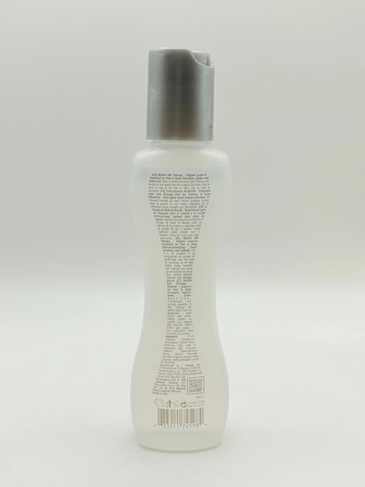 Hair Oil Serum with Silk Protein - Nourishing Leave-In Treatment for Shine & Smoothness 2.26oz