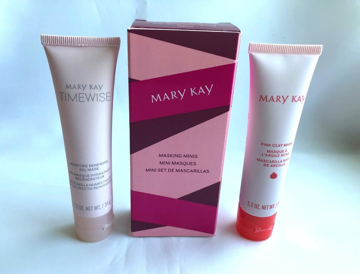 Mary Kay Masking Minis Gel & Clay Mask Duo - Travel Size