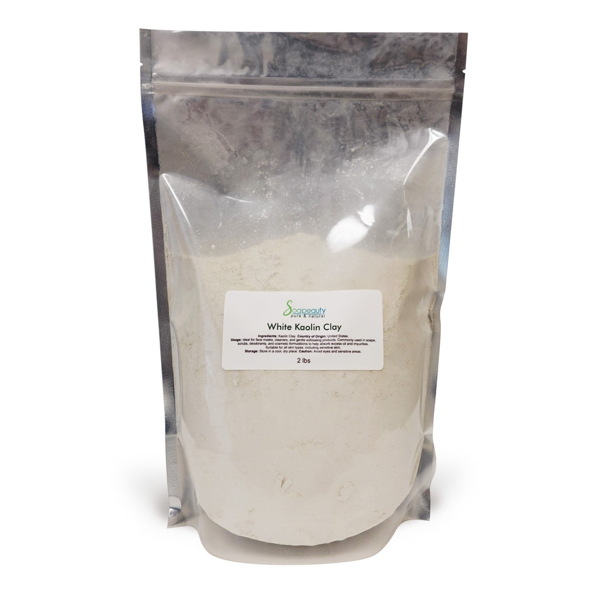 White Kaolin Clay Powder - Natural Cosmetic Grade
