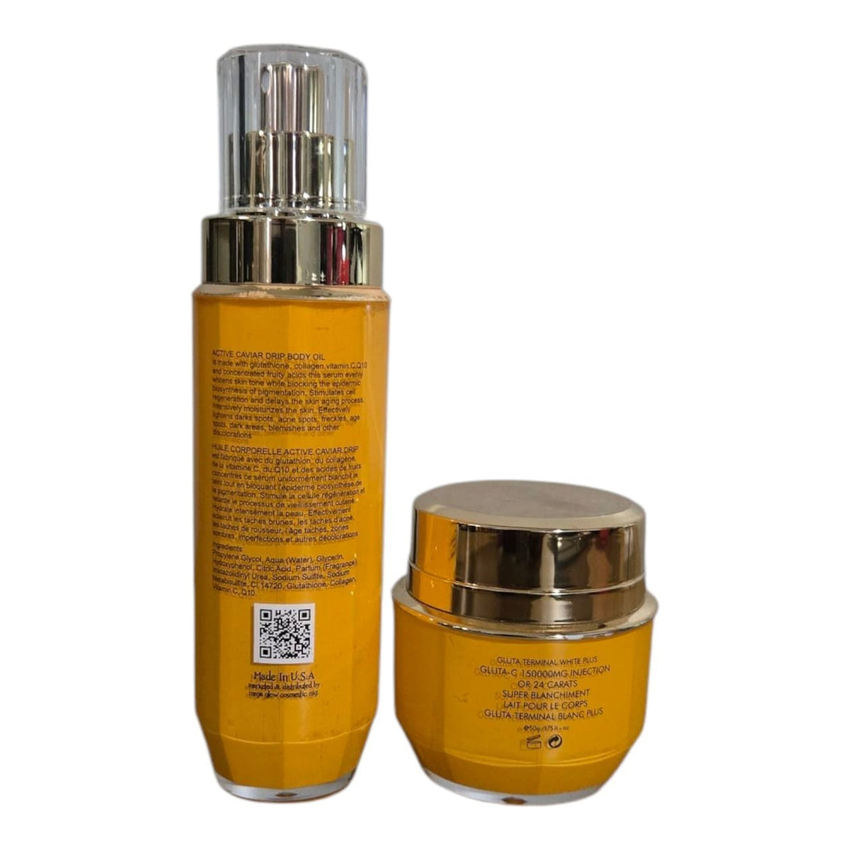 24K Gold & Caviar Body Oil & Face Moisturizer