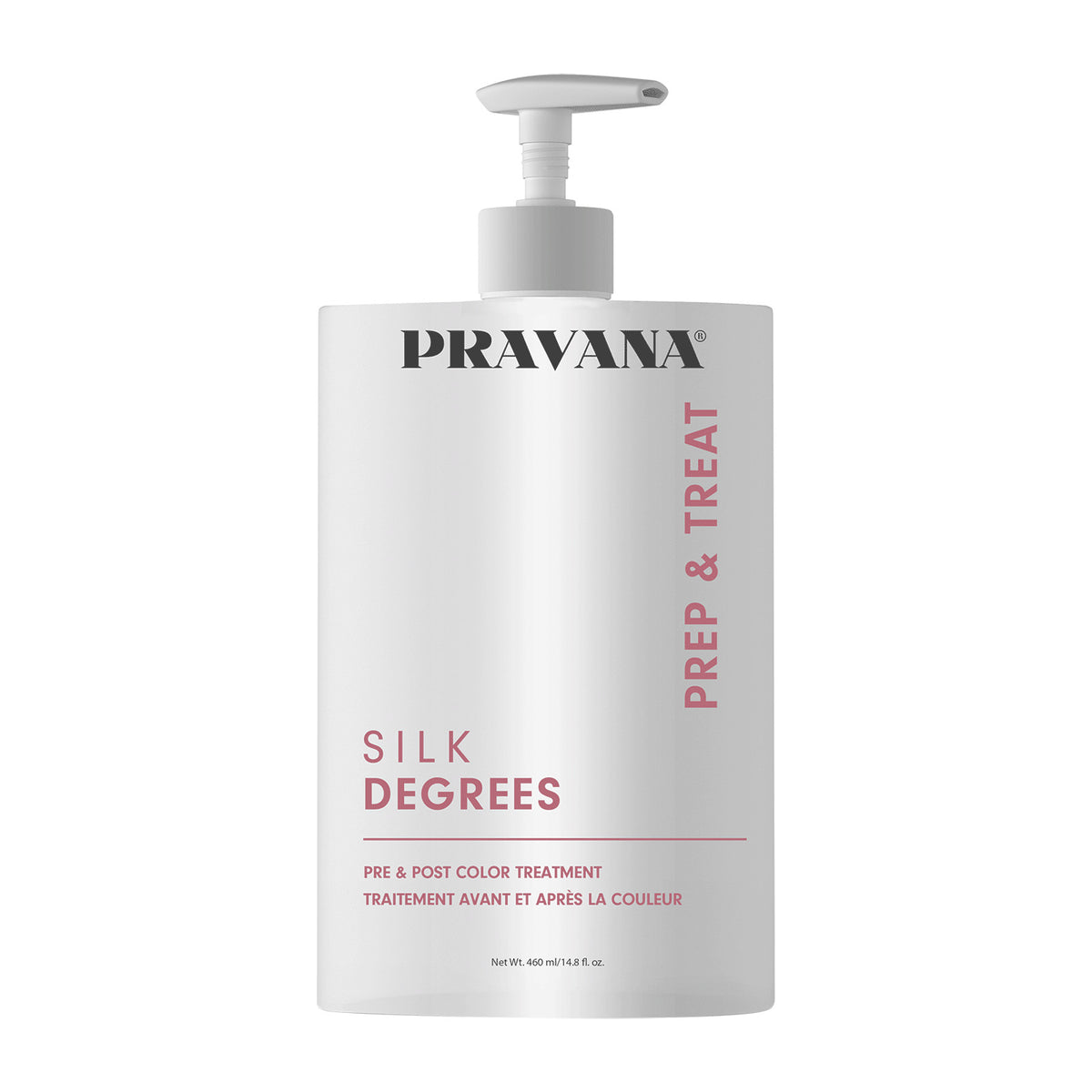 Pravana Silk Degrees Prep & Treat Color Hair Treatment 14.8oz - Sealed, Broken Cap