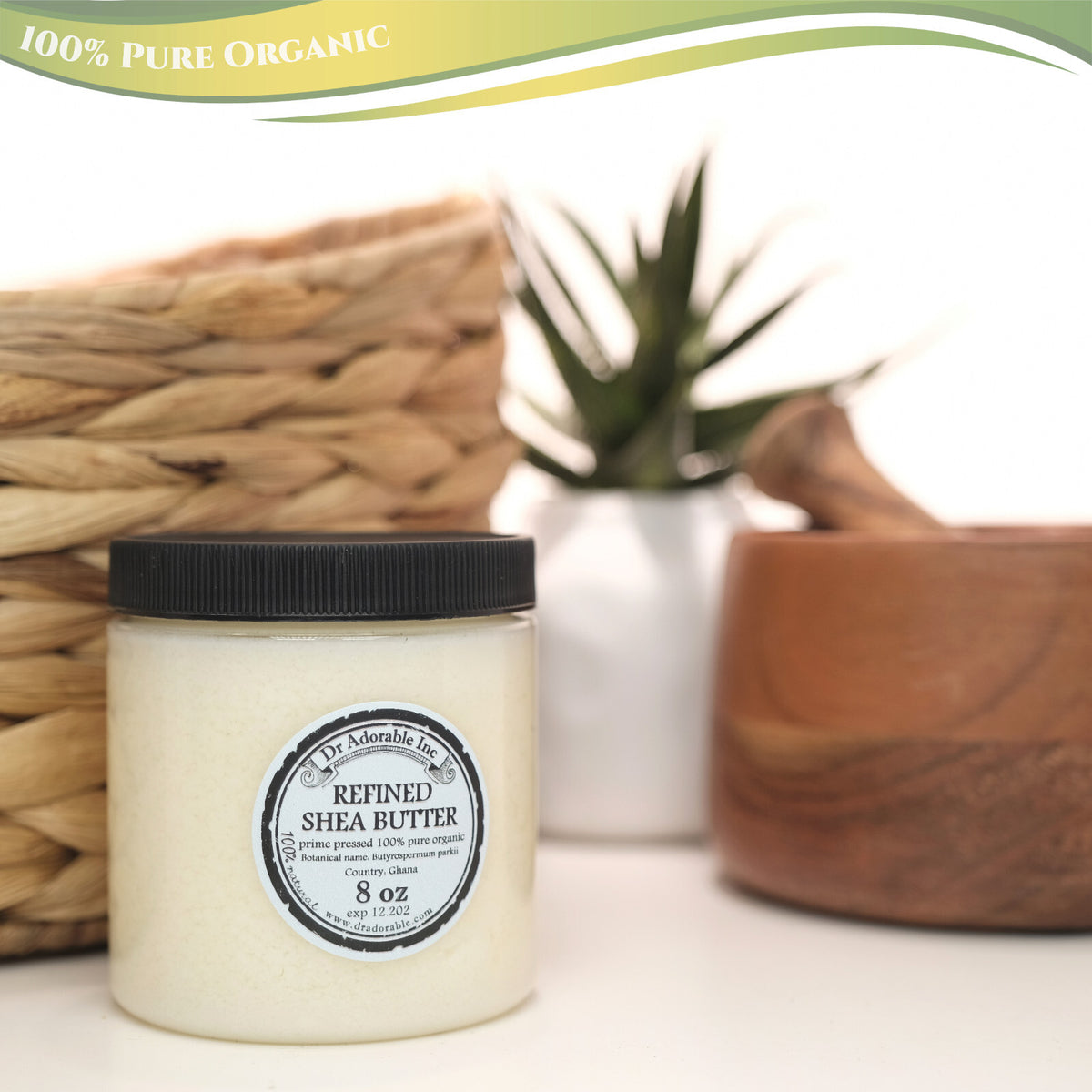 Organic Shea Butter - Pure Refined Natural Moisturizer