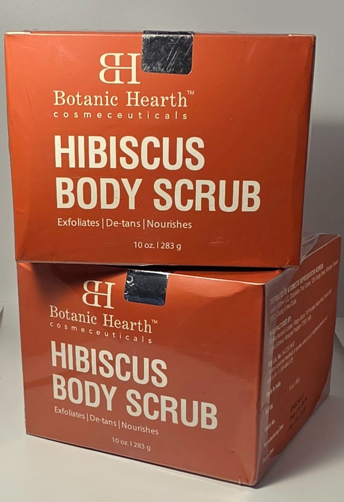 2-Pack Botanic Hearth Hibiscus Body Scrub For Brighter, Smoother.