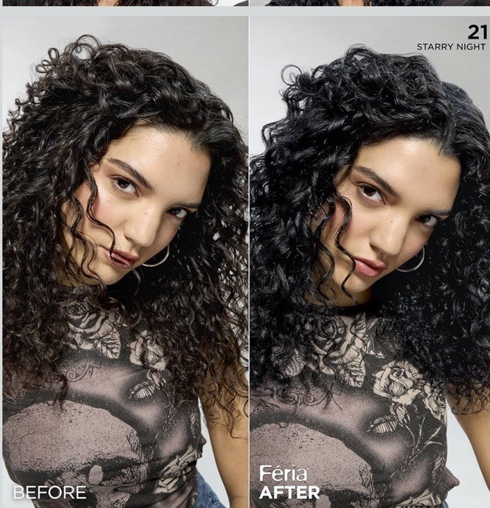 Permanent Hair Color 21 Bright Black