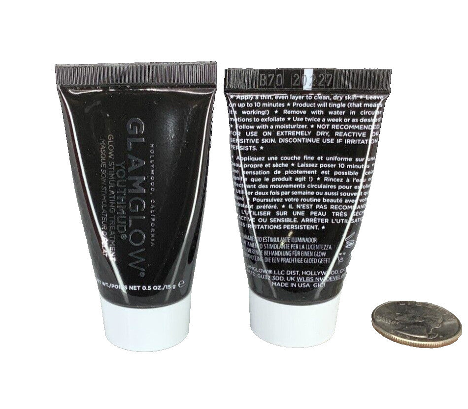 Youthmud Glow Stimulating Treatment Travel Size - 0.5 oz (2-Pack)