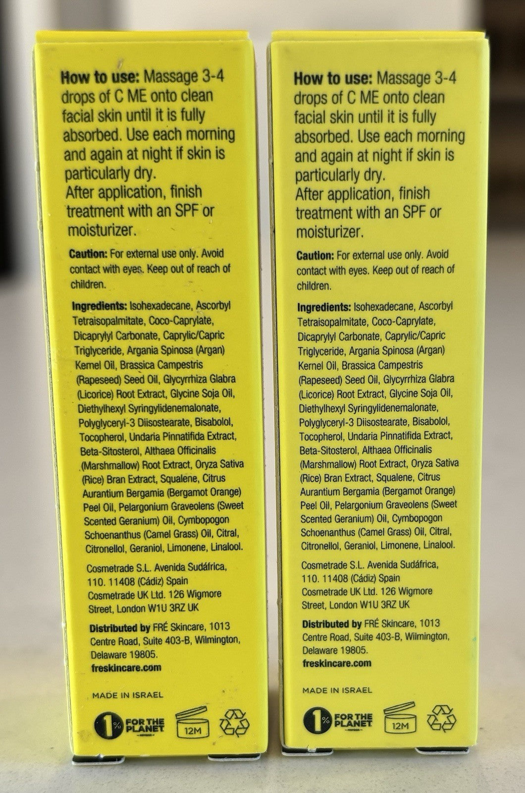 Vitamin C Face Serum Anti-Aging Brightening & Hydrating Serum - 2 Pack