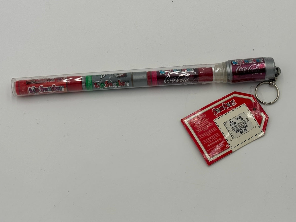 Lip Balm Set - Cherry Coca Cola, Barqs Root Beer & Black Cherry Vanilla Flavors