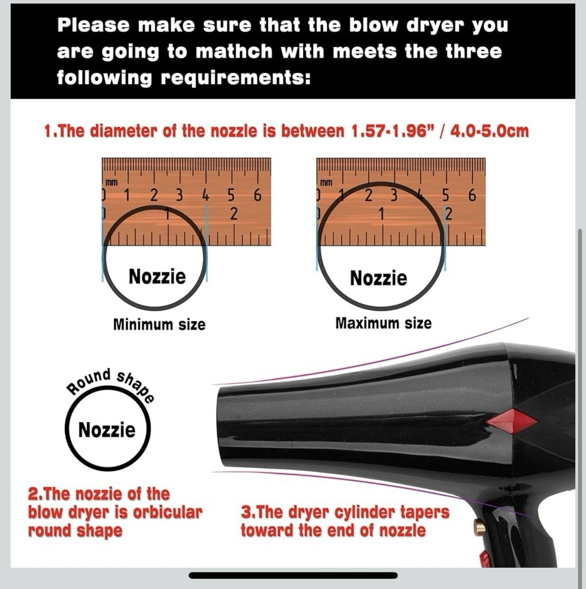 Collapsible Silicone Hair Dryer Diffuser for Curly Hair - Viooal