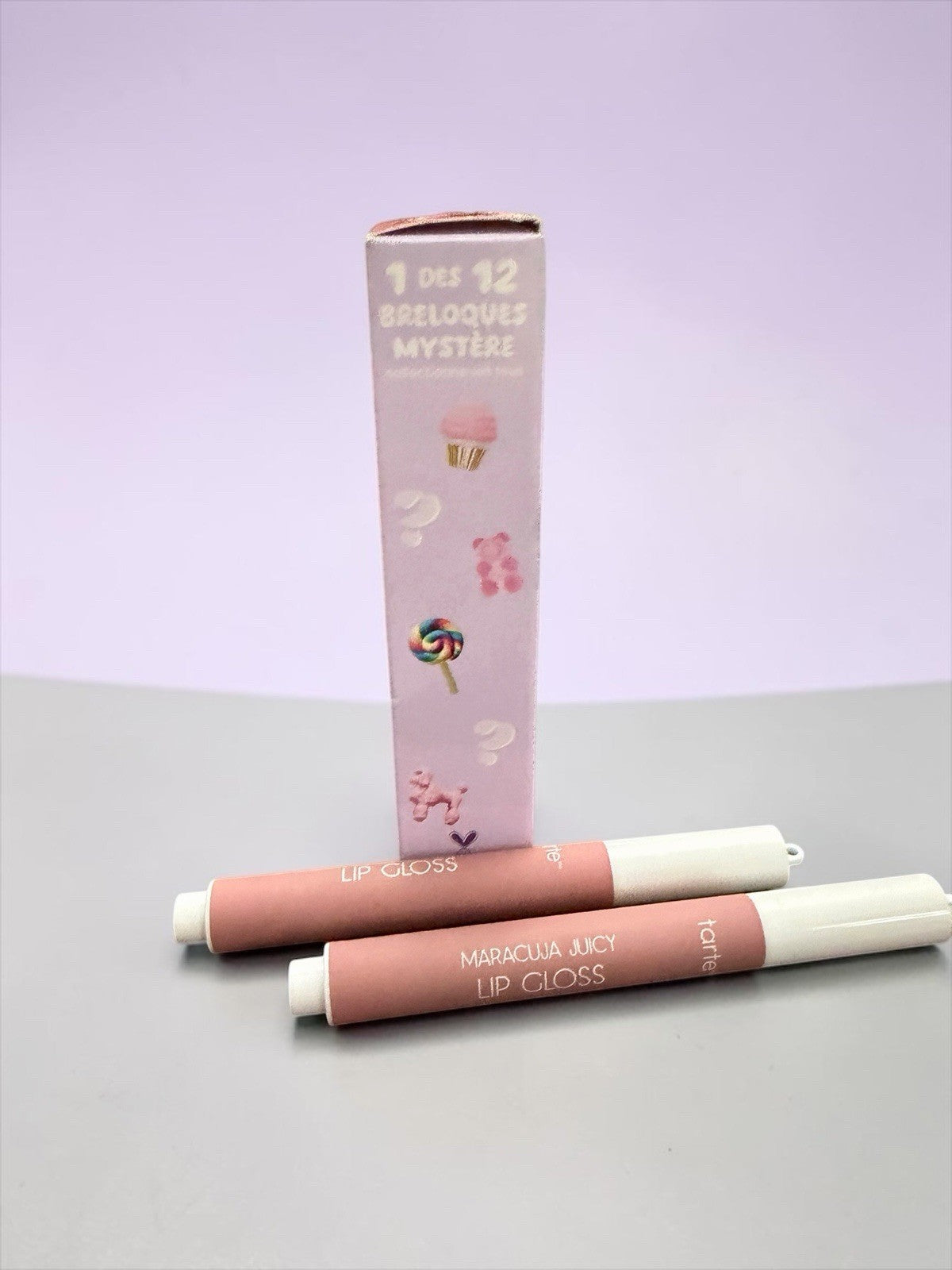 Tarte Maracuja Juicy Lip Gloss Key Chain Set - Melon Spritz Peptide Infused