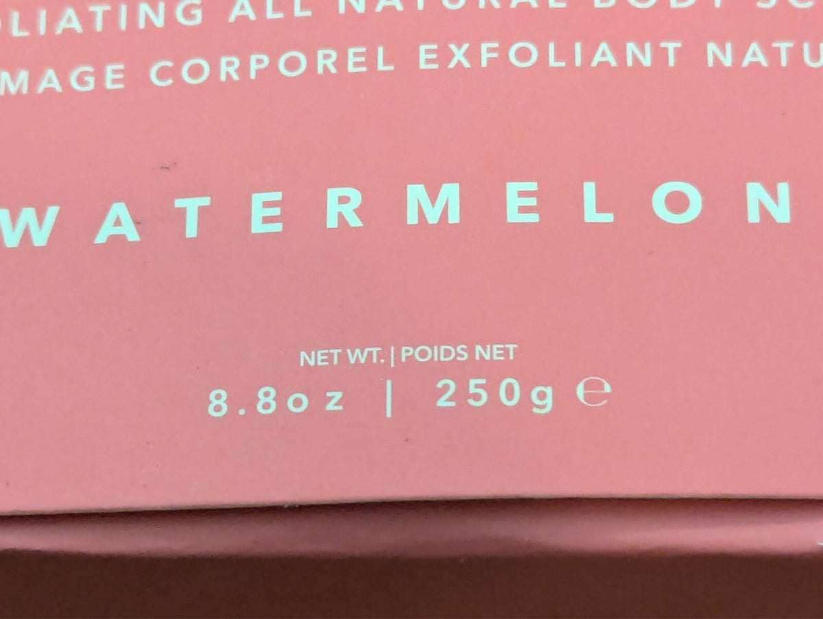 Watermelon Exfoliating Body Scrub 8.8 oz - Sugar & Hydrating