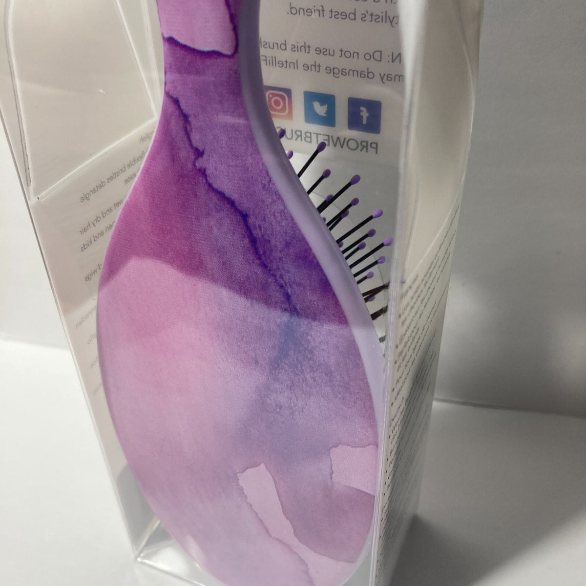 Wet Brush Pro Detangle Hair Brush - Professional Purple Styling Tool