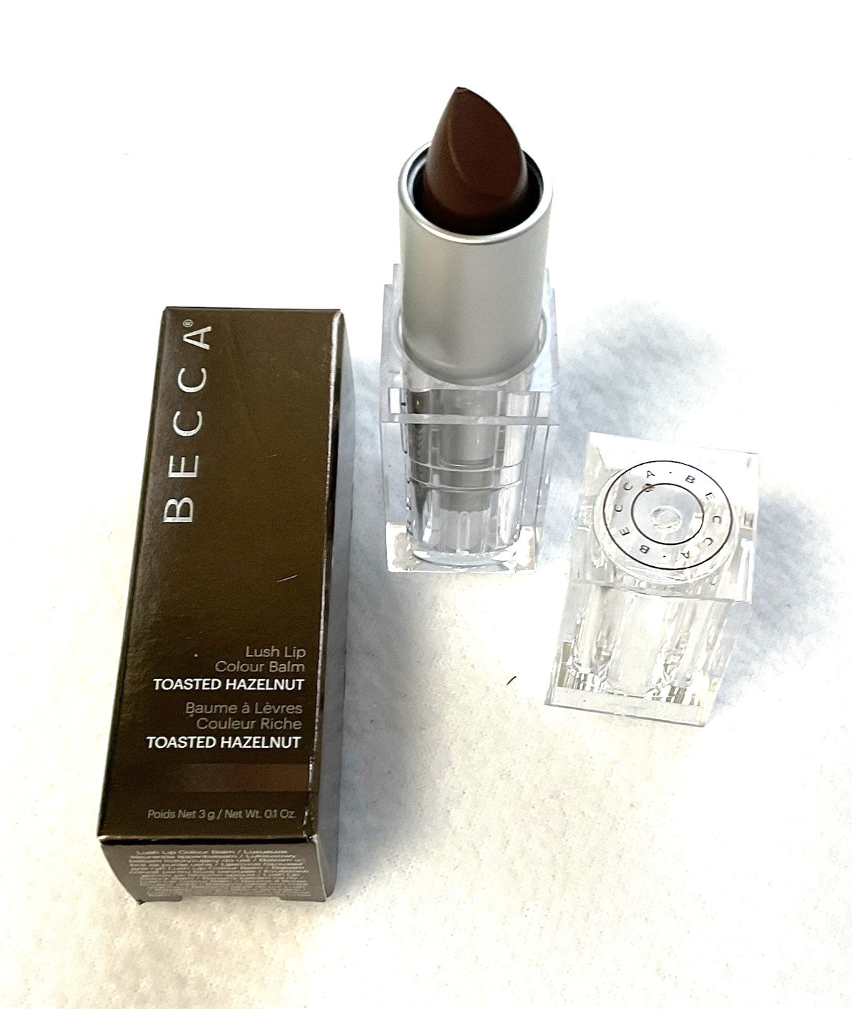 Becca Lush Lip Colour Balm Lipstick Toasted Hazelnut - New/Discontinued