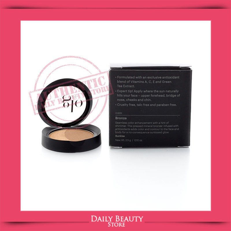 Travel Mineral Bronzer Powder for Face & Body - Sun-Kissed Glow, 2.5g
