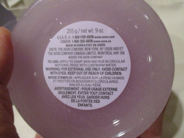 AVON Skin-So-Soft Calming Lavender Sugar Scrub w/Chamomile &