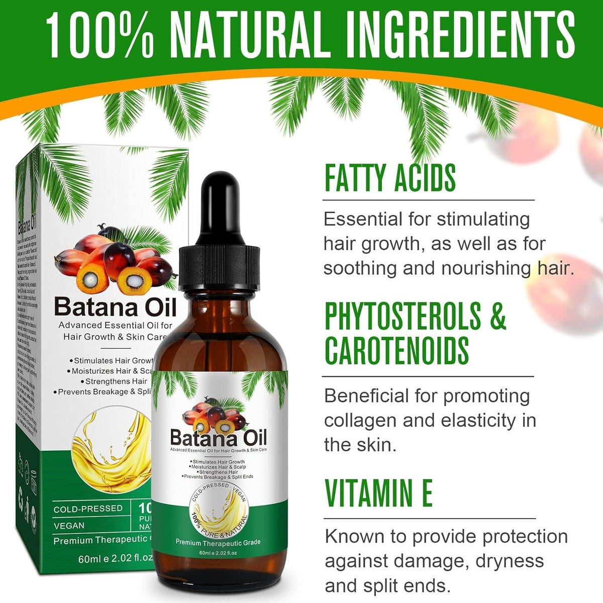 for Hair Growth - 100% Organic