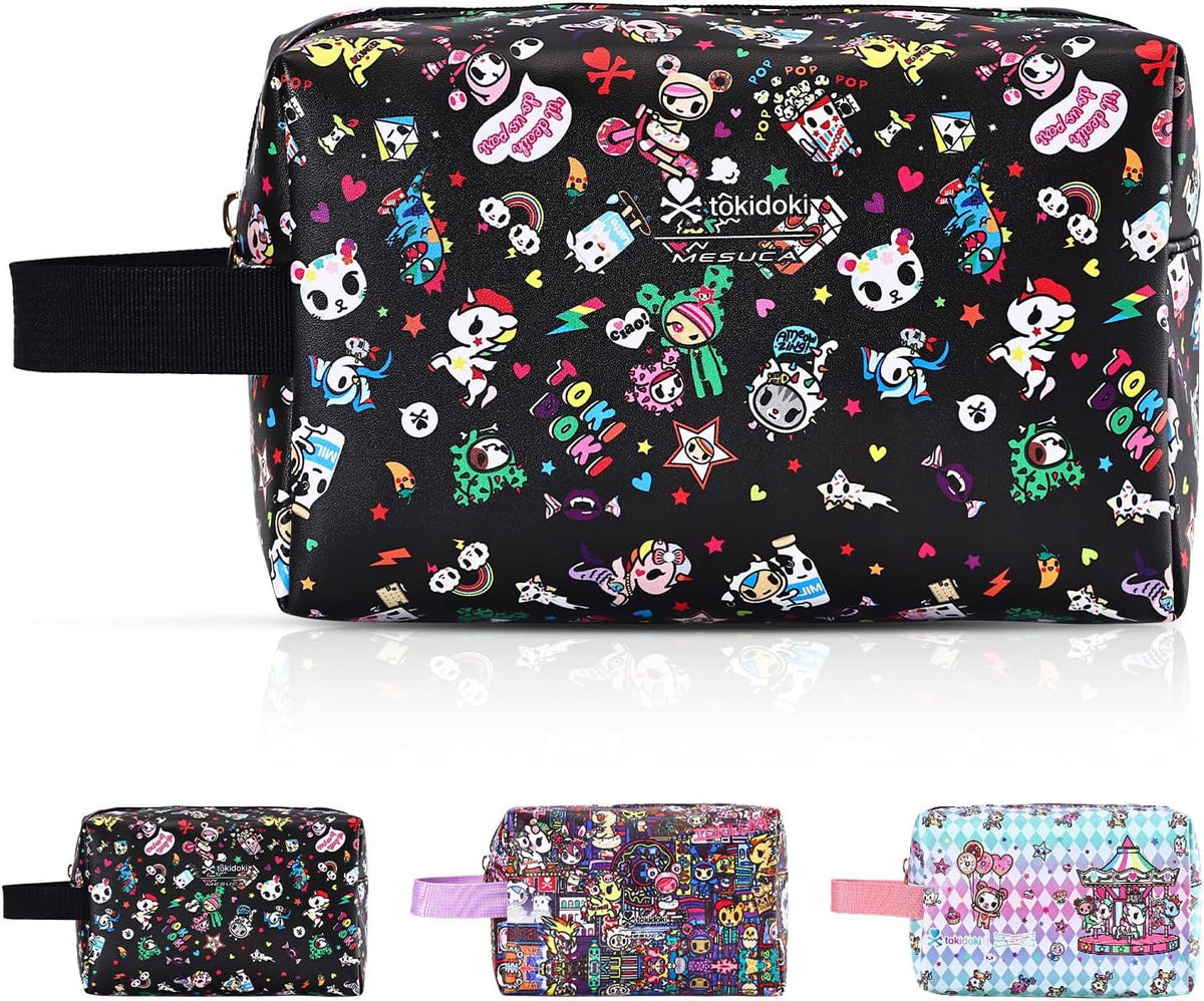 Unicorno Waterproof Makeup Bag Travel Cosmetic Organizer for Women