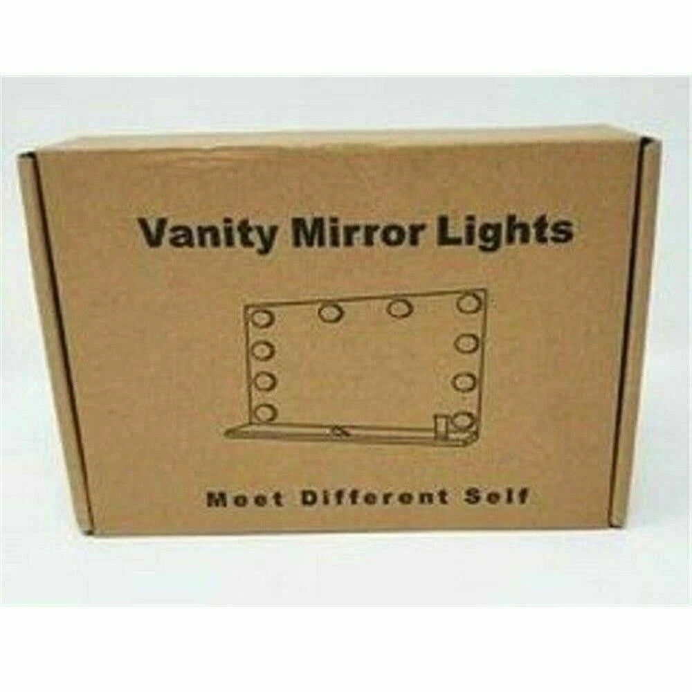 Makeup Mirror Light Kit with 10 Dimmable LED Bulbs - Hollywood Vanity Lighting