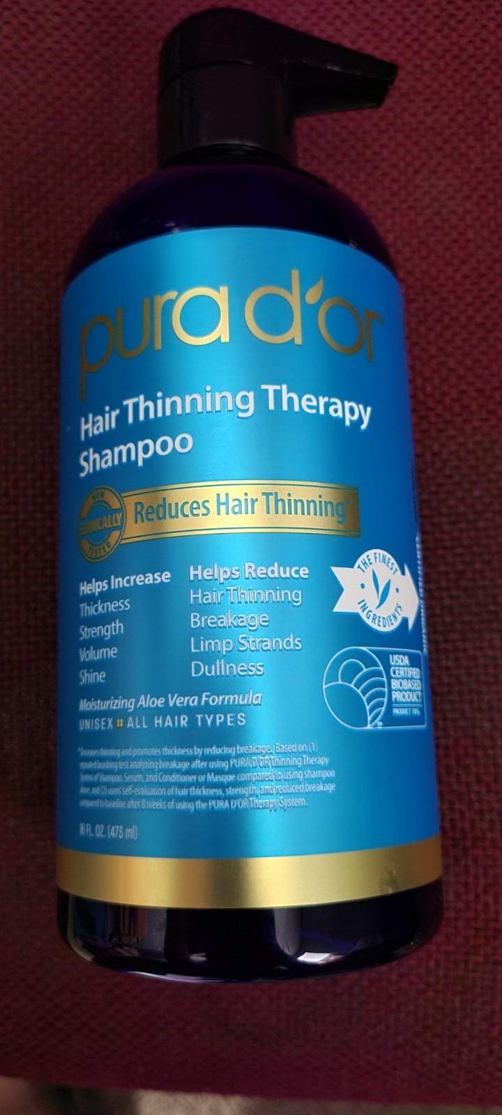 Hair Thinning Therapy Shampoo - 16 fl oz