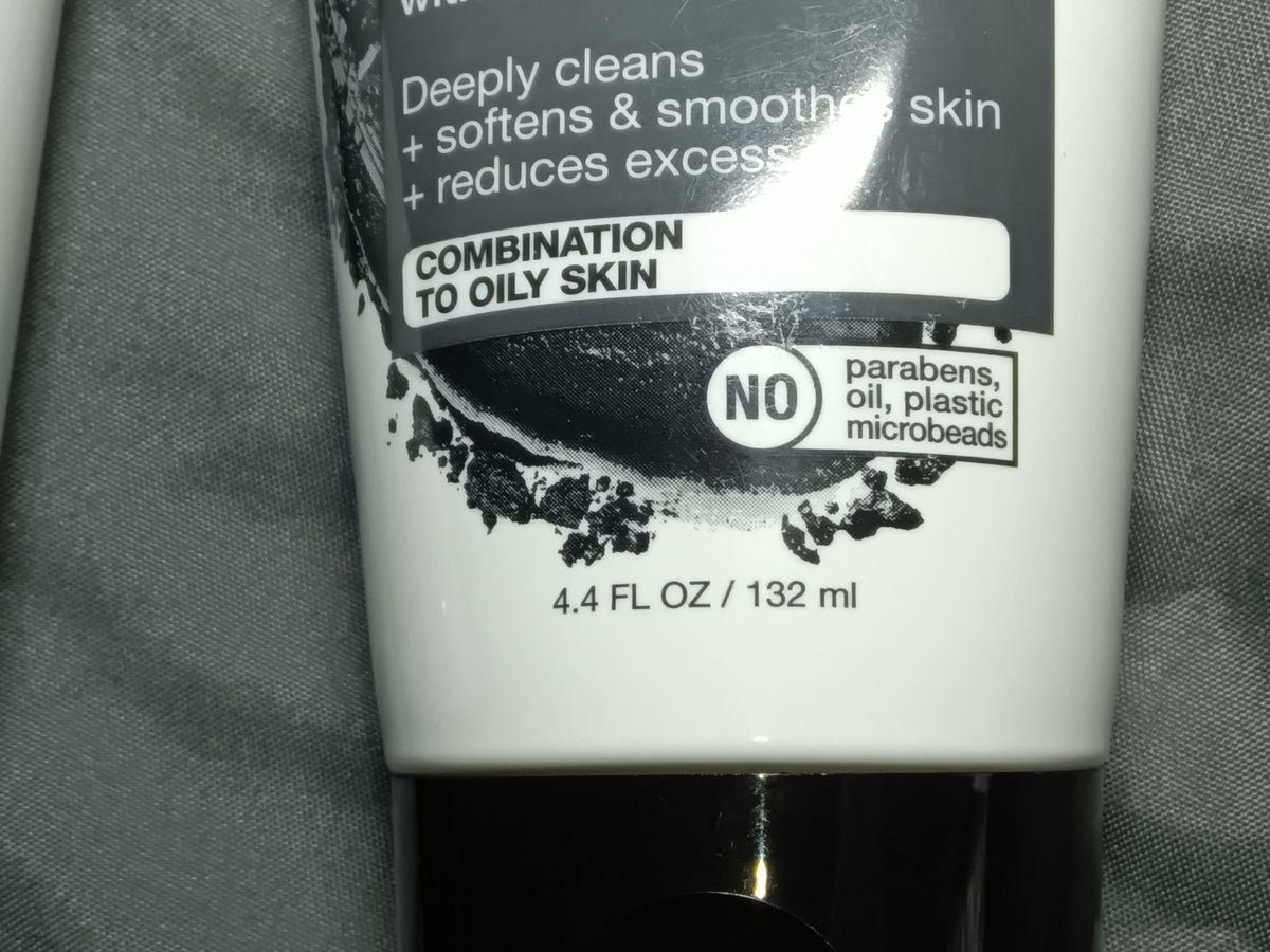 Charcoal Face Wash Scrub & Mask - 2 Pack, 4.4oz