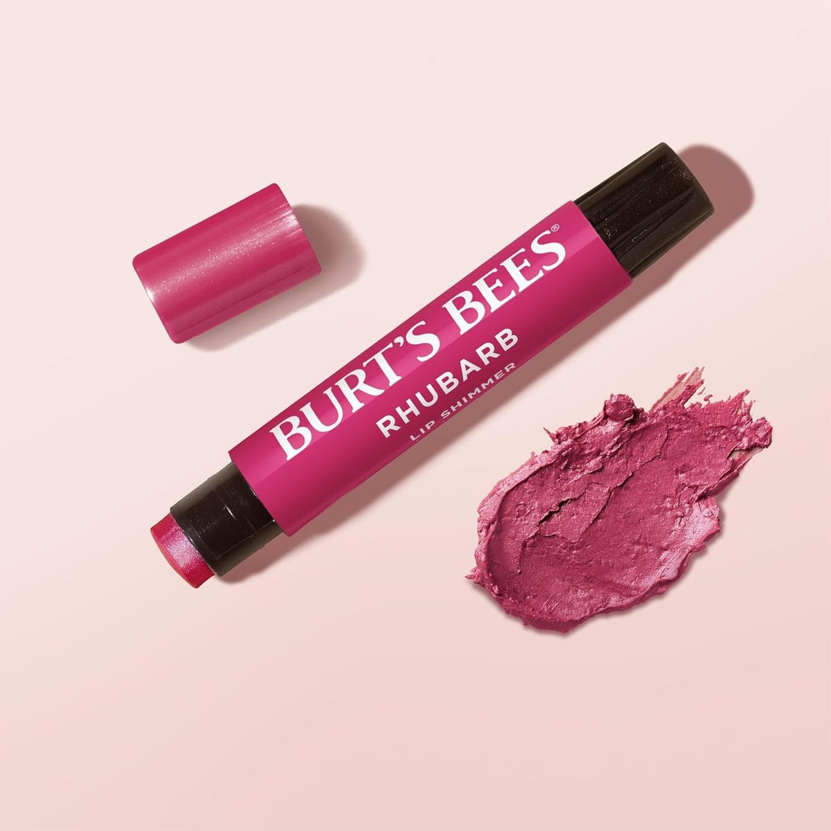 4 Pack Lip Shimmer Set - Natural Lip Gloss with Peppermint & Vitamin E