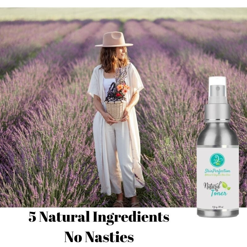 Natural Lavender Toner for Pore Cleansing & Skin Soothing - Cruelty-Free