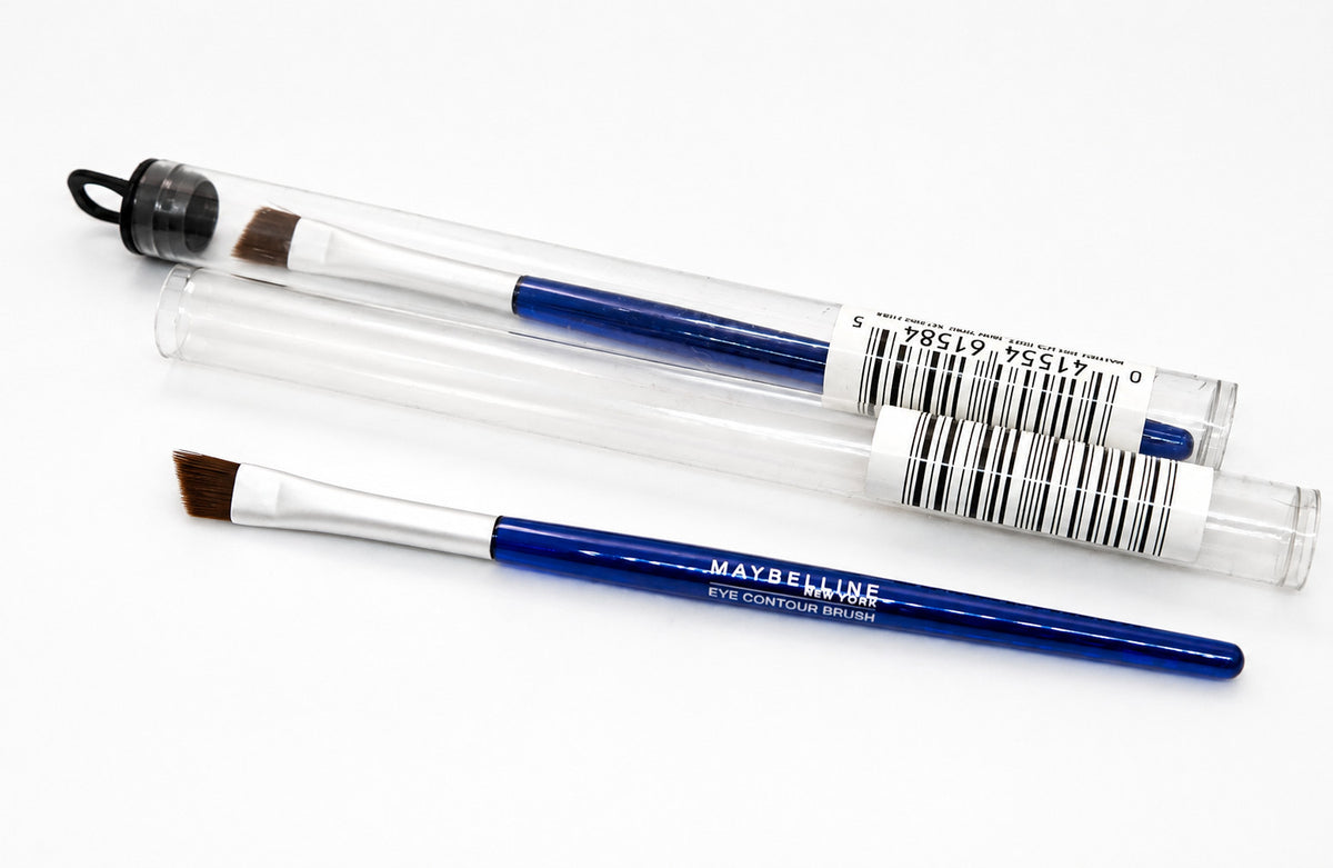 2 Pack Eye Contour Makeup Brushes - Brand New in Tube