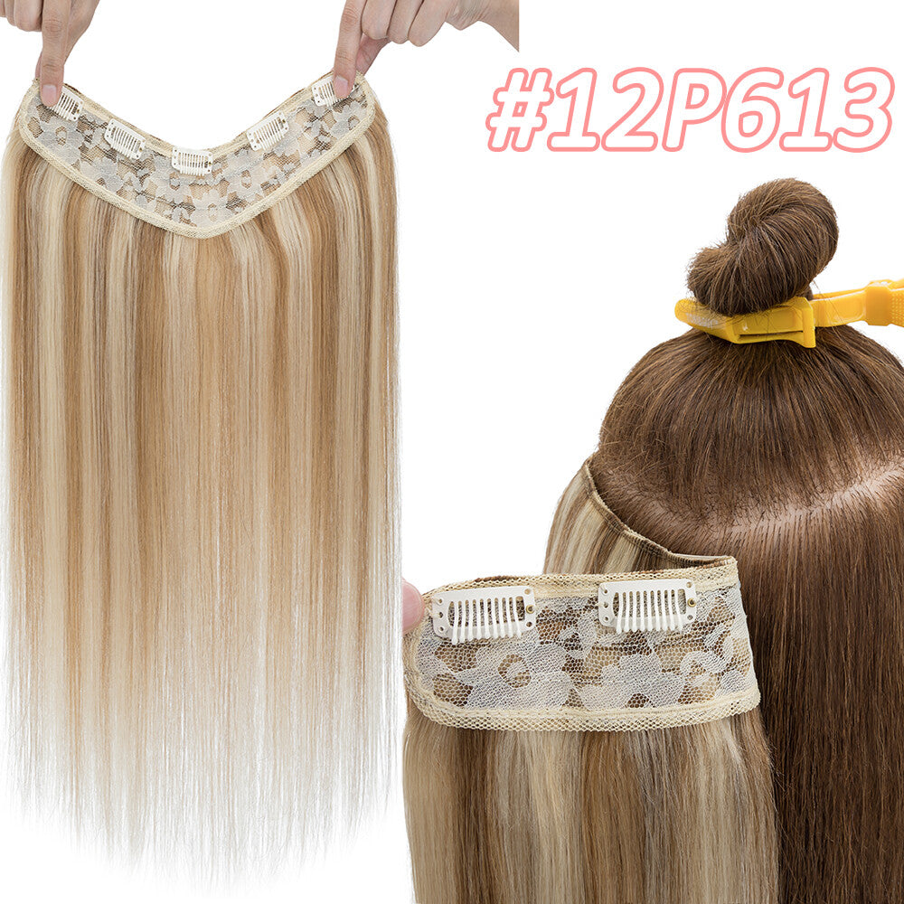 Women Clip-In Remy Human Hair Extensions Full Head Straight Ombre - Multiple Colors & Lengths