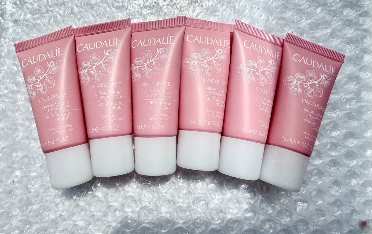 Caudalie Vinosource Hydrating Moisturizer for Sensitive Skin - 7 Pack, 3.5oz Total