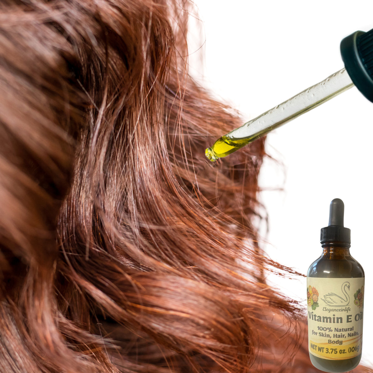 Vitamin E Oil 3.75 oz – Natural Multi-Use for Skin, Hair & Nails